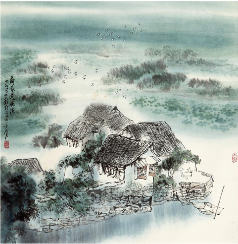 孙君良  山水