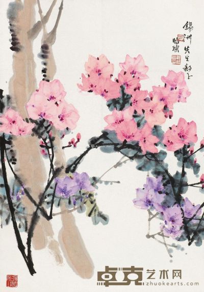 郭怡孮 花卉 69×48cm