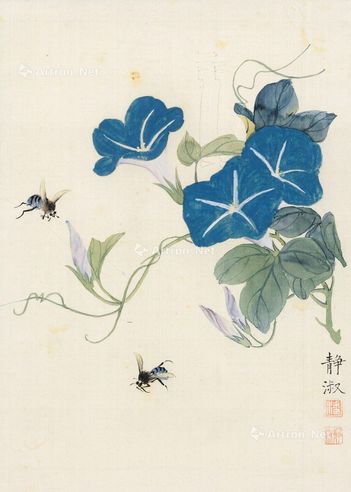 潘静淑 牵牛蜜蜂