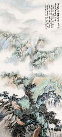 吴湖帆 山水