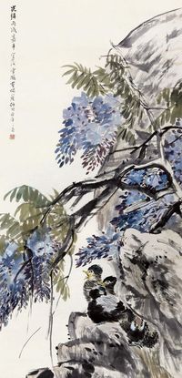 任伯年 花鸟