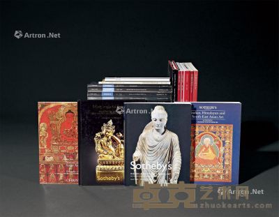 1980～2015年作 佛教艺术拍卖图录43册 --