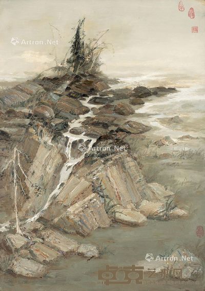 刘春 空山新雨(五) 55×39cm