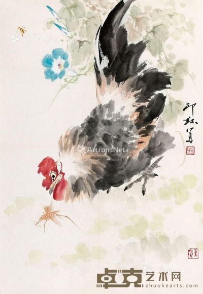 萧朗 大吉图 68.5×48cm