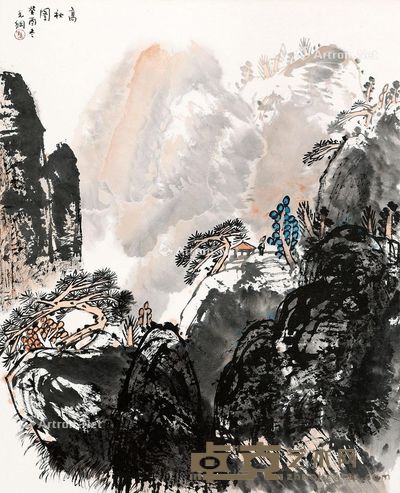 孙克纲 高秋图 59×48cm