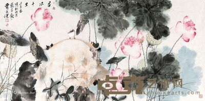 贾广健 香风千里 68×136cm