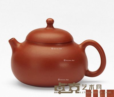 马璟辉·西施壶 高6.8cm;宽10.2cm