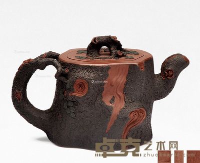 杨陶·金钱松 高10cm；宽16cm