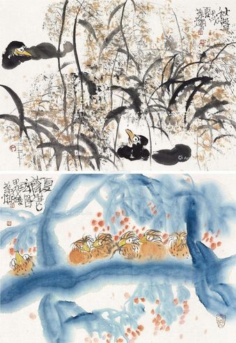 叶烂 花鸟