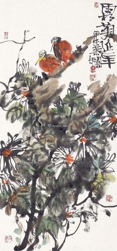 叶烂 霜菊延年