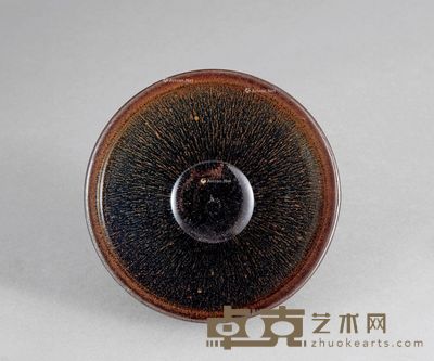 元 建窑兔毫茶盏 直径12.3cm