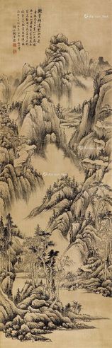 何维朴 云山图