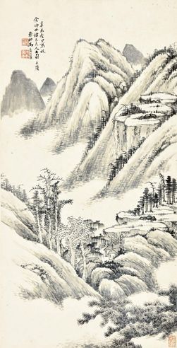 马寿华 山水