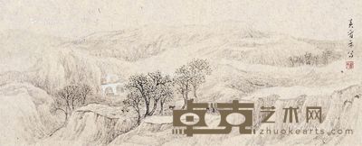 黄晋平 高原深处 20×50cm