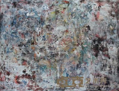 林墨 2014年 隐象系列四 压克力 画布 150×200cm