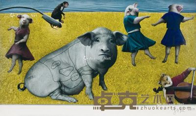 李小镜 2005年 成果系列「庆典」 数字输出 相纸 23/50 30×60cm