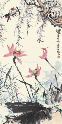 潘天寿 花卉