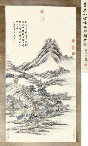 董邦达 山水