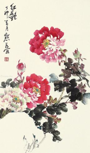 金默如 花卉