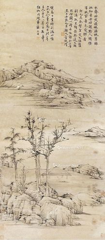 倪瓒 山水