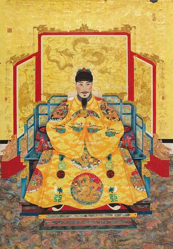 涂国喜 郑文公造像