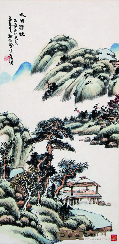 柯治 山水 69*33