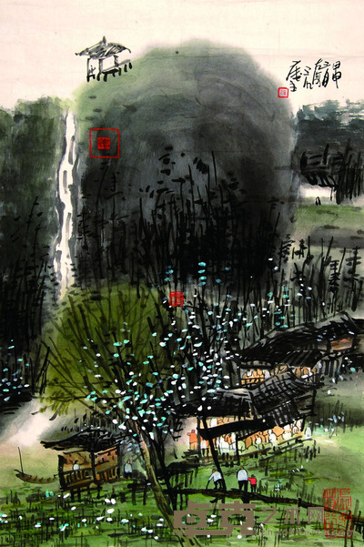 曾宓 花鸟 44*68