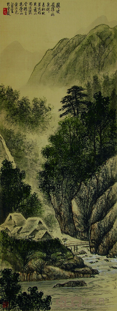 黄纯尧 山水 105*40