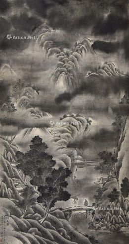 雪舟 山水