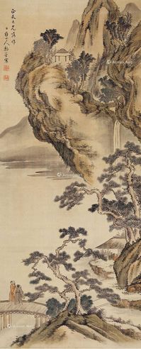 黎简 山水人物