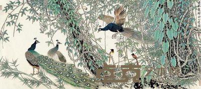 方楚雄 密林集珍 80×180cm