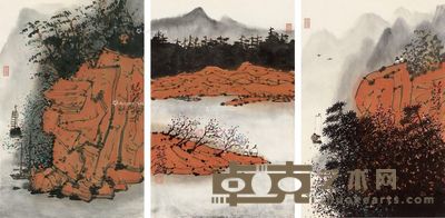 李东伟 风和日丽 68×46cm×3
