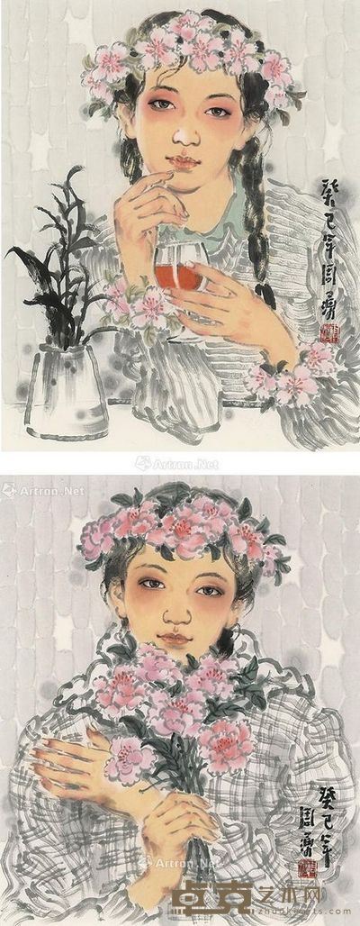 周涌 花城系列 70×56cm×2