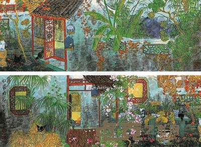 方向 收获时节 32×179cm
