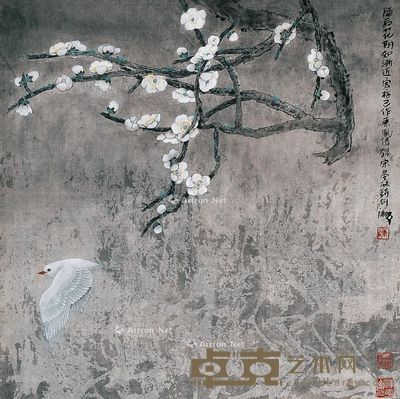 陈湘波 东风信 64×64cm