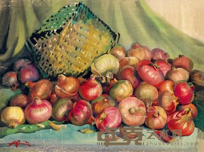 冉熙 洋葱头 55.5×74cm