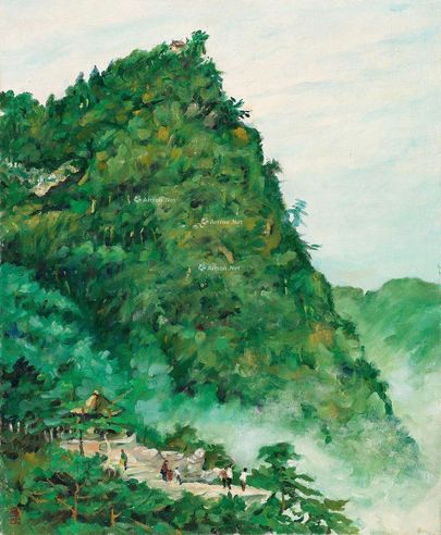 费以复 九华山仙人洞