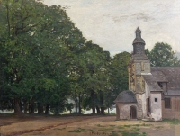 克劳德·莫奈  翁弗勒尔的恩宠圣母教堂