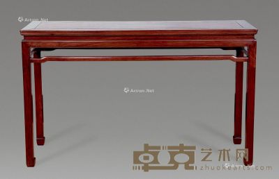 近代 黄花梨条桌 135×43×82cm
