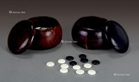 清 围棋盒 （二件）