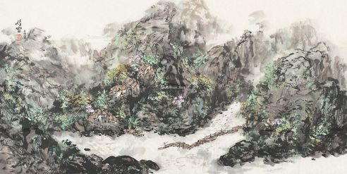 王维宝 山水