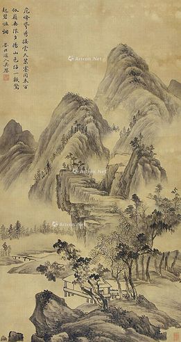 吴历 山水
