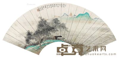 李秋君 山水 55×19cm