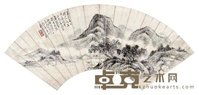 蒋维翰 山水 50×18cm