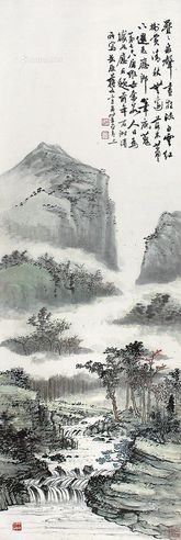 蒋通夫 山水