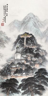 黄景涛 山水