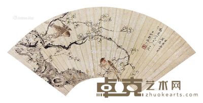 刘德六 花鸟 50×19cm