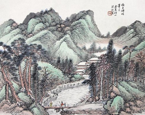 汪琨 山水