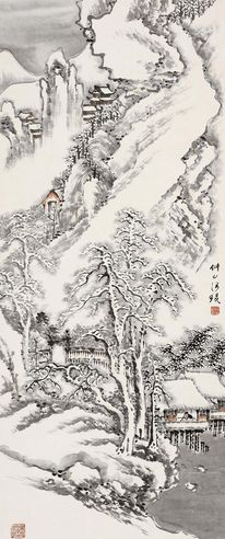 汪琨 山水