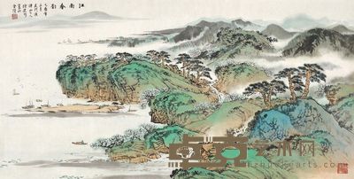 徐建明 江南春韵 70×137cm